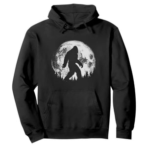 Bigfoot Night Stroll Hoodie Cool Full Moon & Trees Sasquatch TS10 Black Print Your Wear