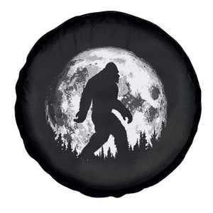 Bigfoot Night Stroll Spare Tire Cover Cool Full Moon & Trees Sasquatch TS10 Print Your Wear