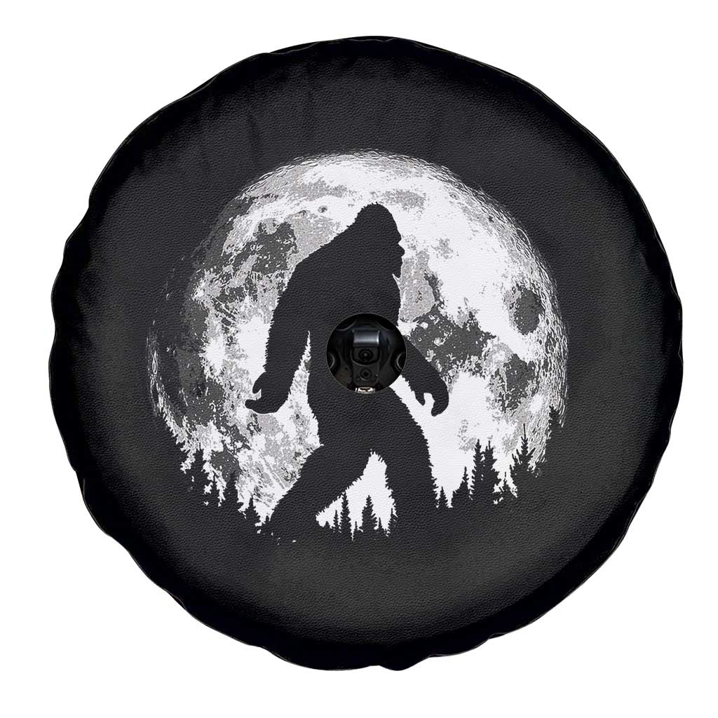 Bigfoot Night Stroll Spare Tire Cover Cool Full Moon & Trees Sasquatch TS10 Print Your Wear