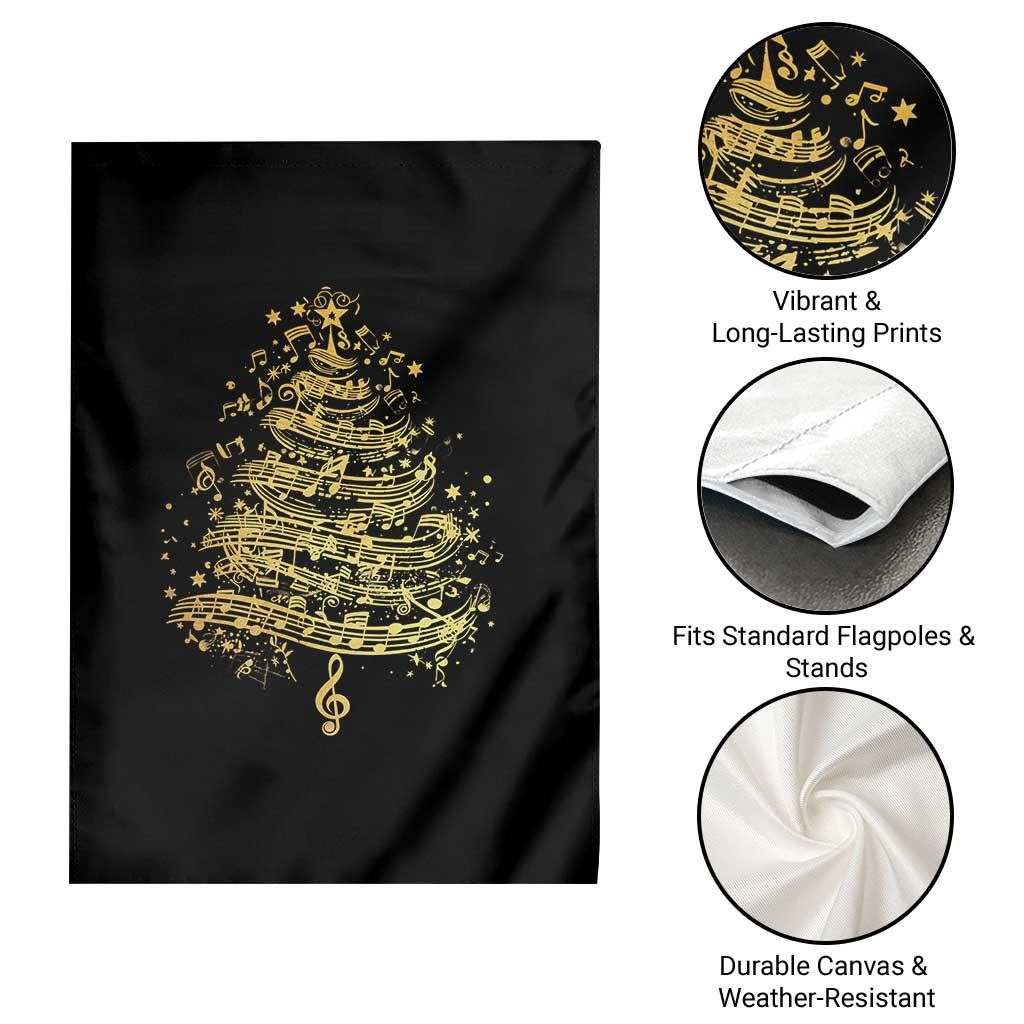 Music Christmas Tree Garden Flag Musician Music Lover Gift TS10 Print Your Wear