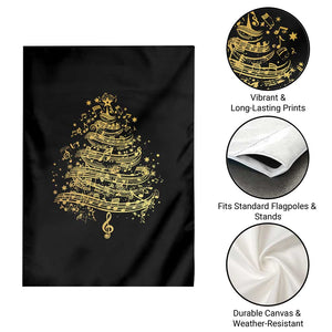Music Christmas Tree Garden Flag Musician Music Lover Gift TS10 Print Your Wear
