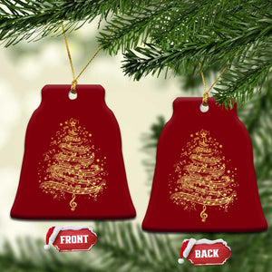 Music Christmas Tree Ceramic Ornament Musician Music Lover Gift TS10 Print Your Wear