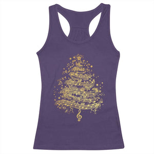 Music Christmas Tree Racerback Tank Top Musician Music Lover Gift TS10 Purple Print Your Wear