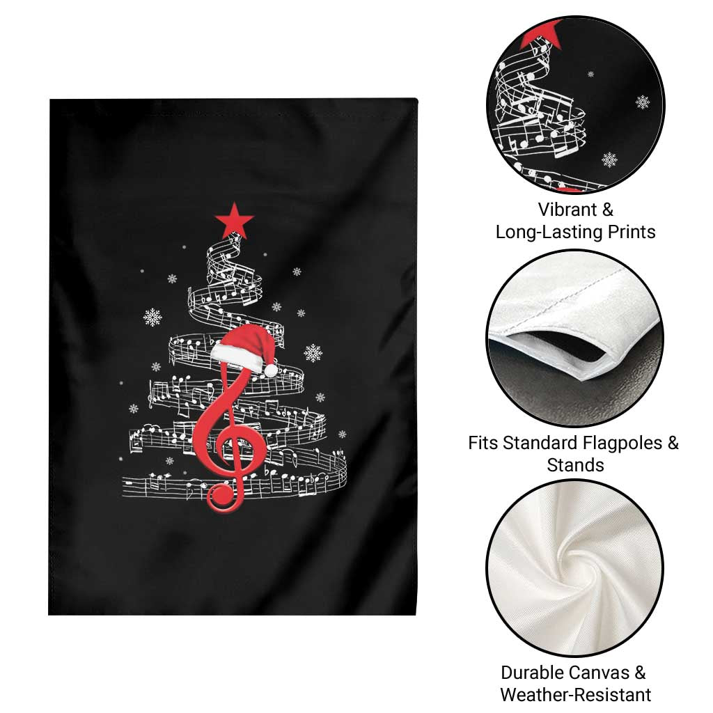 Christmas Tree Music Garden Flag Musician Music Lover Gift TS10 Print Your Wear