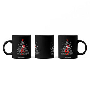 Christmas Tree Music Coffee Mug Musician Music Lover Gift TS10 Print Your Wear