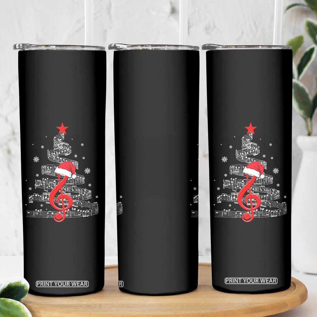 Christmas Tree Music Skinny Tumbler Musician Music Lover Gift TS10 Print Your Wear