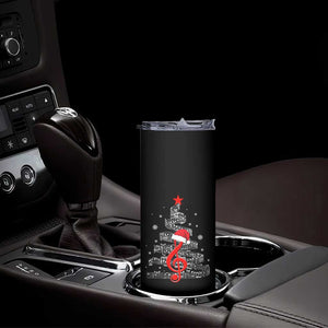 Christmas Tree Music Skinny Tumbler Musician Music Lover Gift TS10 Print Your Wear