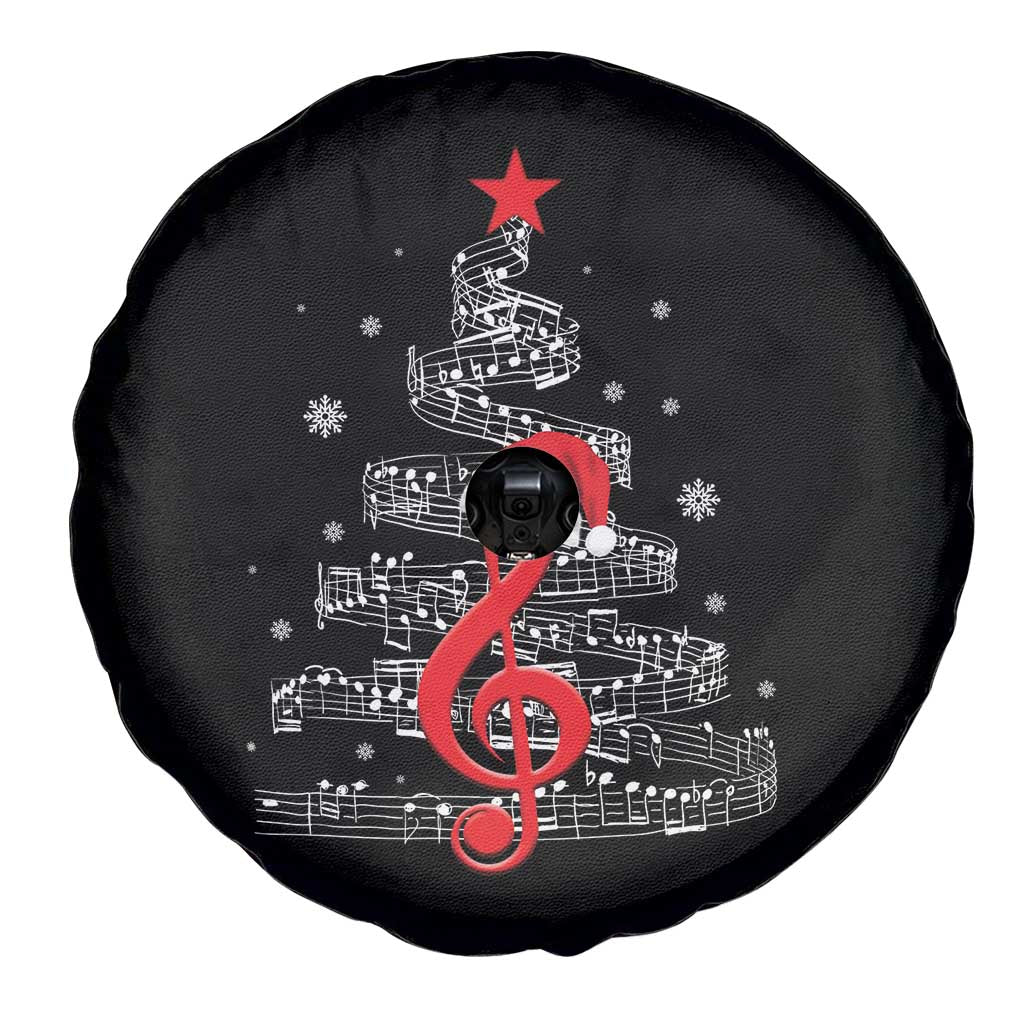 Christmas Tree Music Spare Tire Cover Musician Music Lover Gift TS10 Print Your Wear