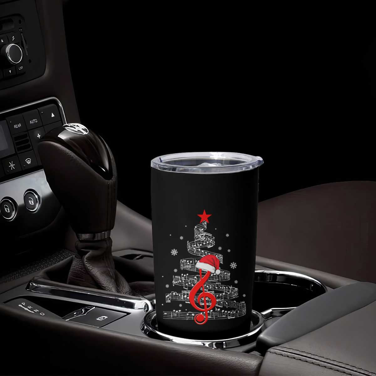 Christmas Tree Music Tumbler Cup Musician Music Lover Gift TS10 Print Your Wear