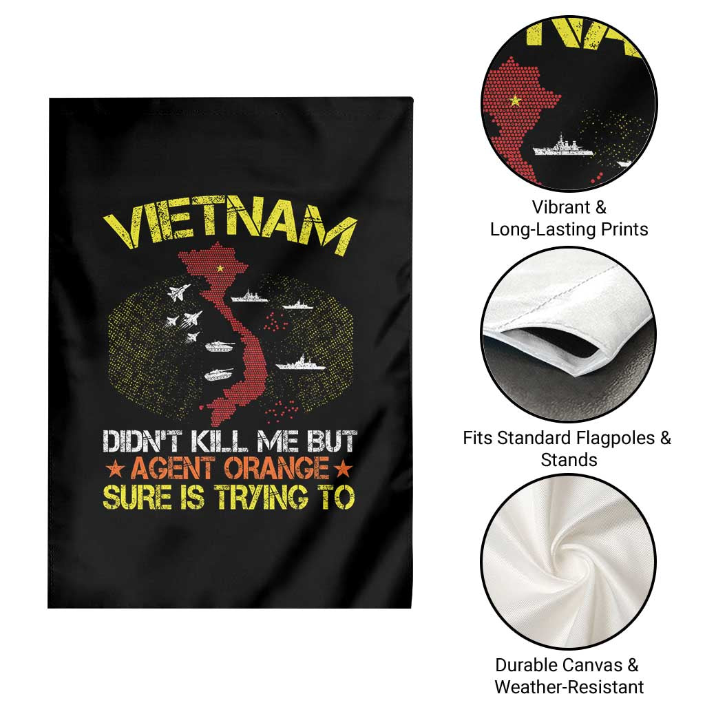 Agent Orange Dioxin Garden Flag Vietnam Veteran Vet Gifts TS10 Print Your Wear