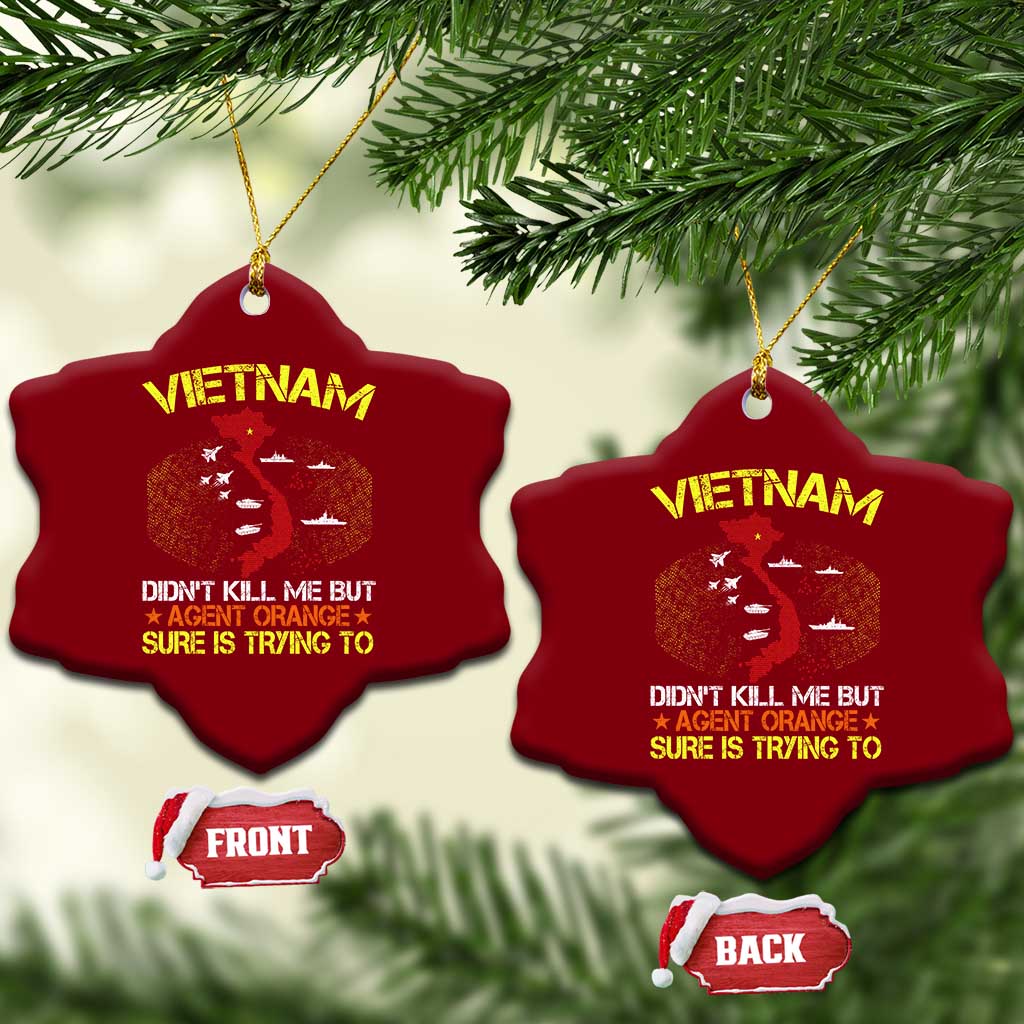 Agent Orange Dioxin Ceramic Ornament Vietnam Veteran Vet Gifts TS10 Print Your Wear