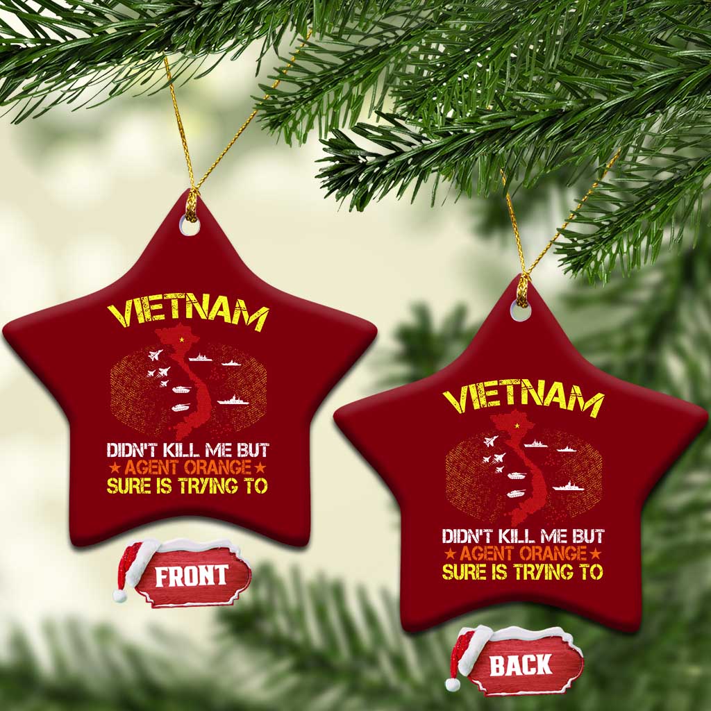 Agent Orange Dioxin Ceramic Ornament Vietnam Veteran Vet Gifts TS10 Print Your Wear