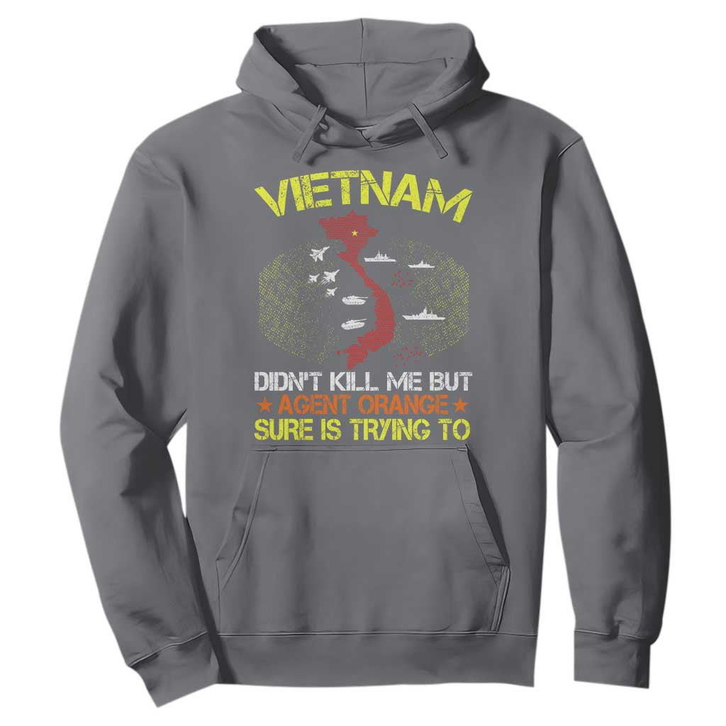 Agent Orange Dioxin Hoodie Vietnam Veteran Vet Gifts TS10 Charcoal Print Your Wear