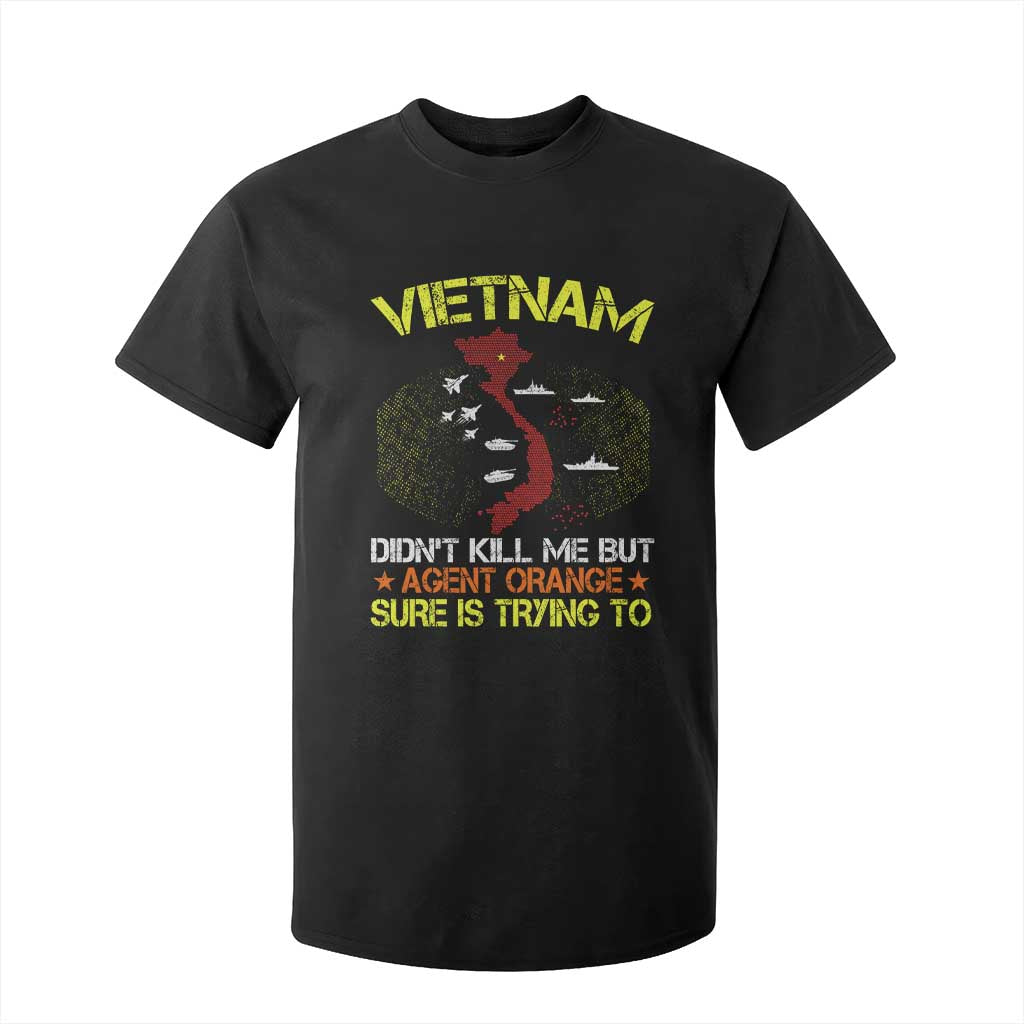 Agent Orange Dioxin T Shirt For Kid Vietnam Veteran Vet Gifts TS10 Black Print Your Wear