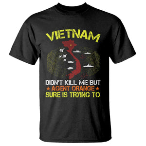Agent Orange Dioxin T Shirt Vietnam Veteran Vet Gifts TS10 Black Print Your Wear