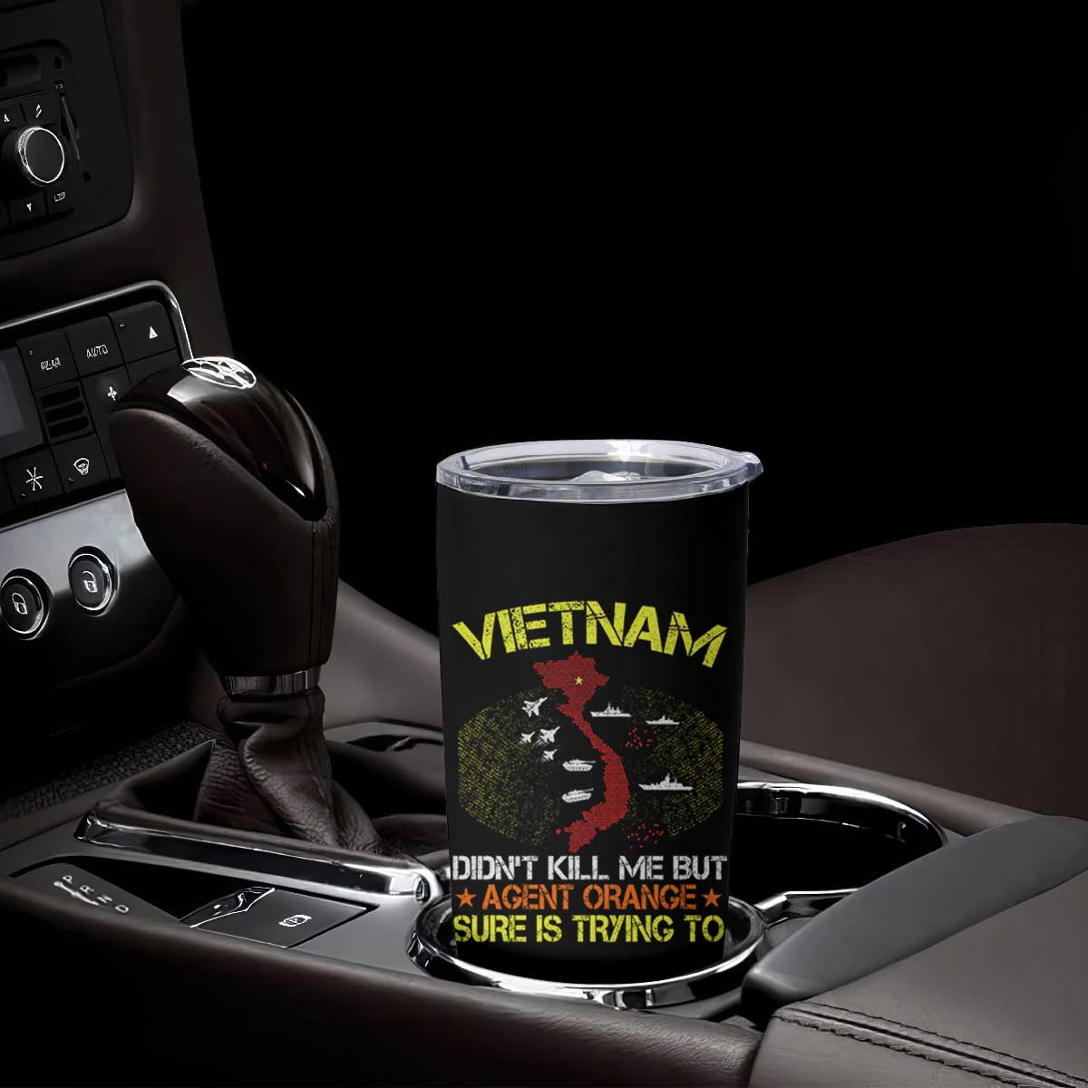 Agent Orange Dioxin Tumbler Cup Vietnam Veteran Vet Gifts TS10 Print Your Wear