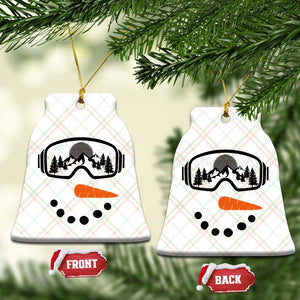 Ski Snowboard Snowman Face Ceramic Ornament Goggles Skiing Snow Ski Lover Skier TS10 Print Your Wear
