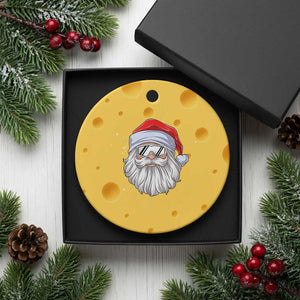 Skiing Santa Face Christmas Ceramic Ornament Retro Ski Goggles Winter Sports Skiing Gift Snowboard TS10 1pc Yellow Cheese Print Your Wear