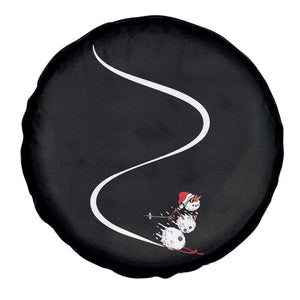 Skiing Snowman Spare Tire Cover Funny Ski Freeride Freeski Winter Sports Skiers TS10 Print Your Wear