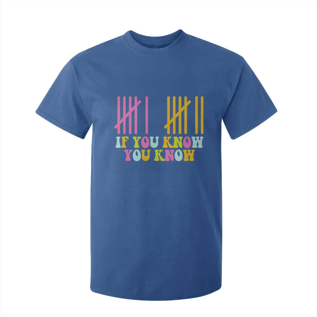 Funny Six Seven 6 7 Teen Slang T Shirt For Kid If You Know You Know Viral Meme TS10 Royal Blue Print Your Wear