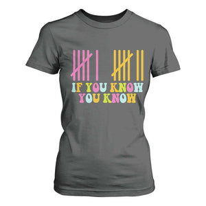 Funny Six Seven 6 7 Teen Slang T Shirt For Women If You Know You Know Viral Meme TS10 Dark Heather Print Your Wear