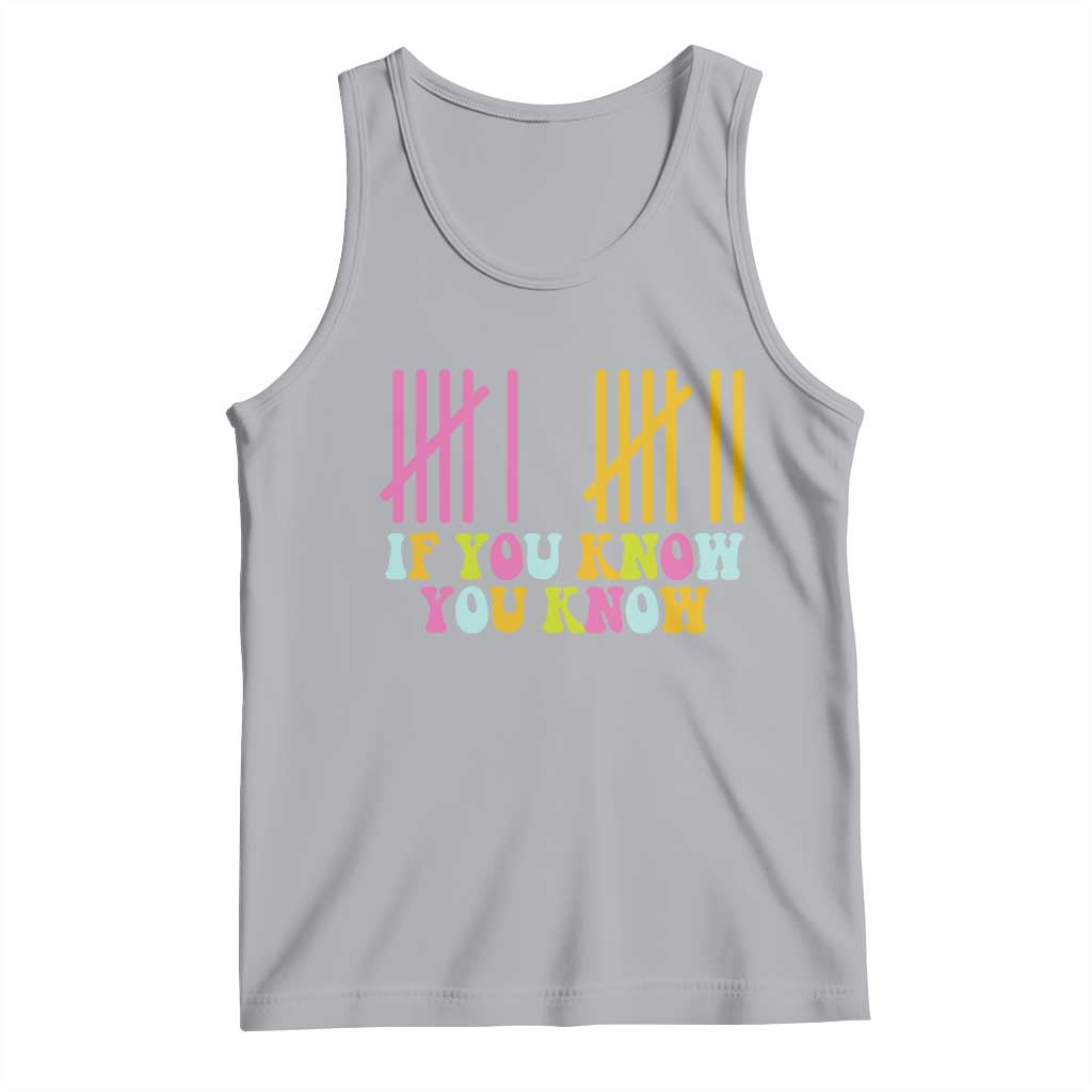 Funny Six Seven 6 7 Teen Slang Tank Top If You Know You Know Viral Meme TS10 Athletic Heather Print Your Wear