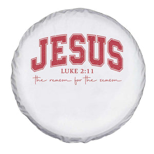 Jesus is the Reason Christmas Spare Tire Cover Christian Varsity TS10 Print Your Wear