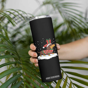 Christmas Dachshund Skinny Tumbler Funny Weiner Santa Hat Xmas Dog Puppy Lover TS10 Print Your Wear