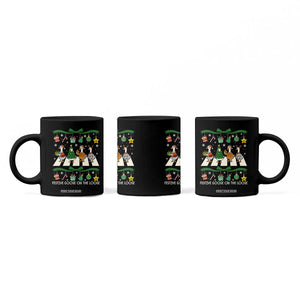 Festive Goose On The Loose Christmas Coffee Mug Cute Xmas Duck Silly Gooses Coquette Bow TS10 Print Your Wear