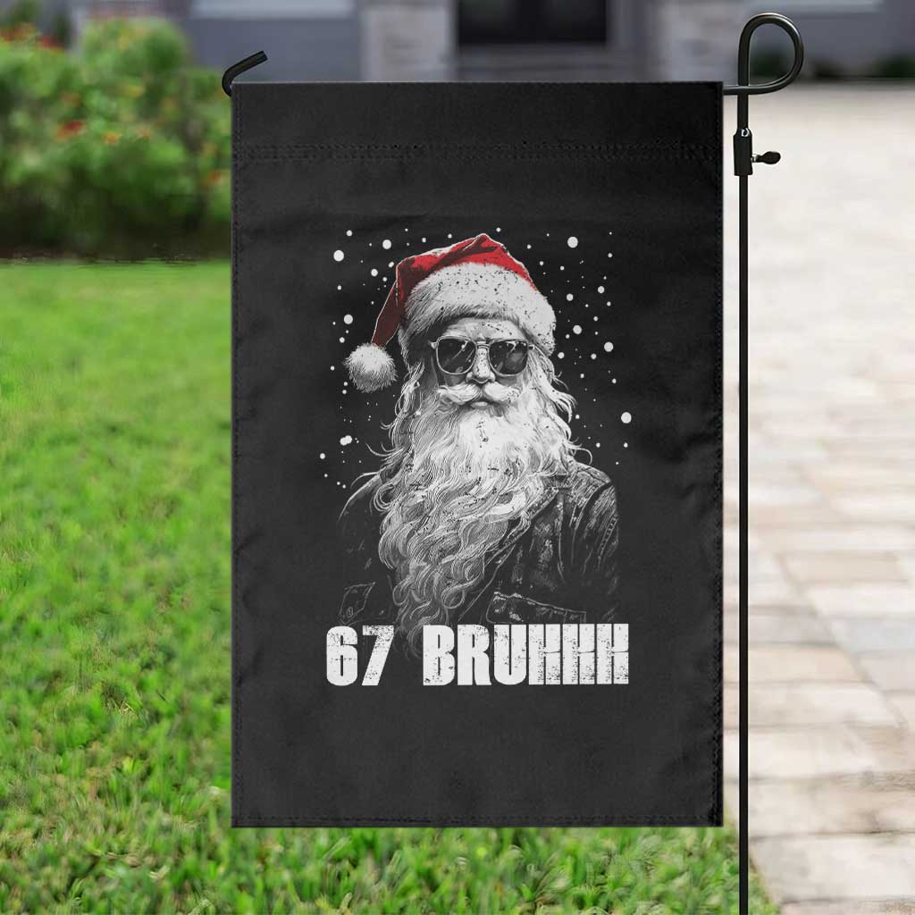 Cool Santa Claus Six Seven 67 Meme Garden Flag Funny 6 7 Gen Alpha Slang Viral Meme TS10 Print Your Wear