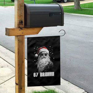 Cool Santa Claus Six Seven 67 Meme Garden Flag Funny 6 7 Gen Alpha Slang Viral Meme TS10 Print Your Wear