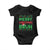 Merry Christmas Bruh Baby Onesie Meme Funny Saying Bro Greeting TS10 Black Print Your Wear