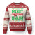 Merry Xmas Bruh Ugly Christmas Sweater Meme Funny Saying Bro Greeting TS10 Red Print Your Wear