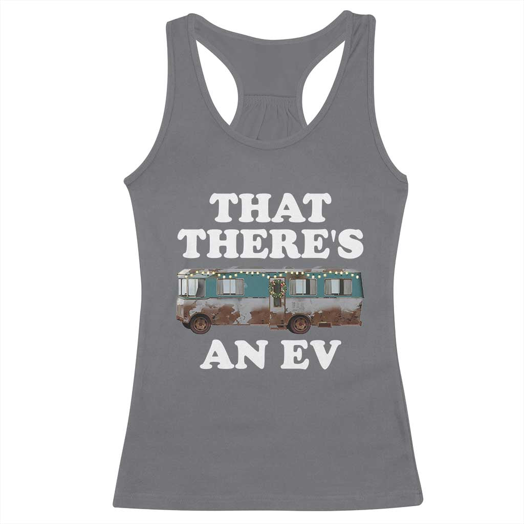 Christmas Movie Racerback Tank Top That There's An RV Christmas Vacation Xmas Lights TS10 Charcoal Print Your Wear
