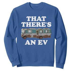 Christmas Movie Sweatshirt That There's An RV Christmas Vacation Xmas Lights TS10 Royal Blue Print Your Wear