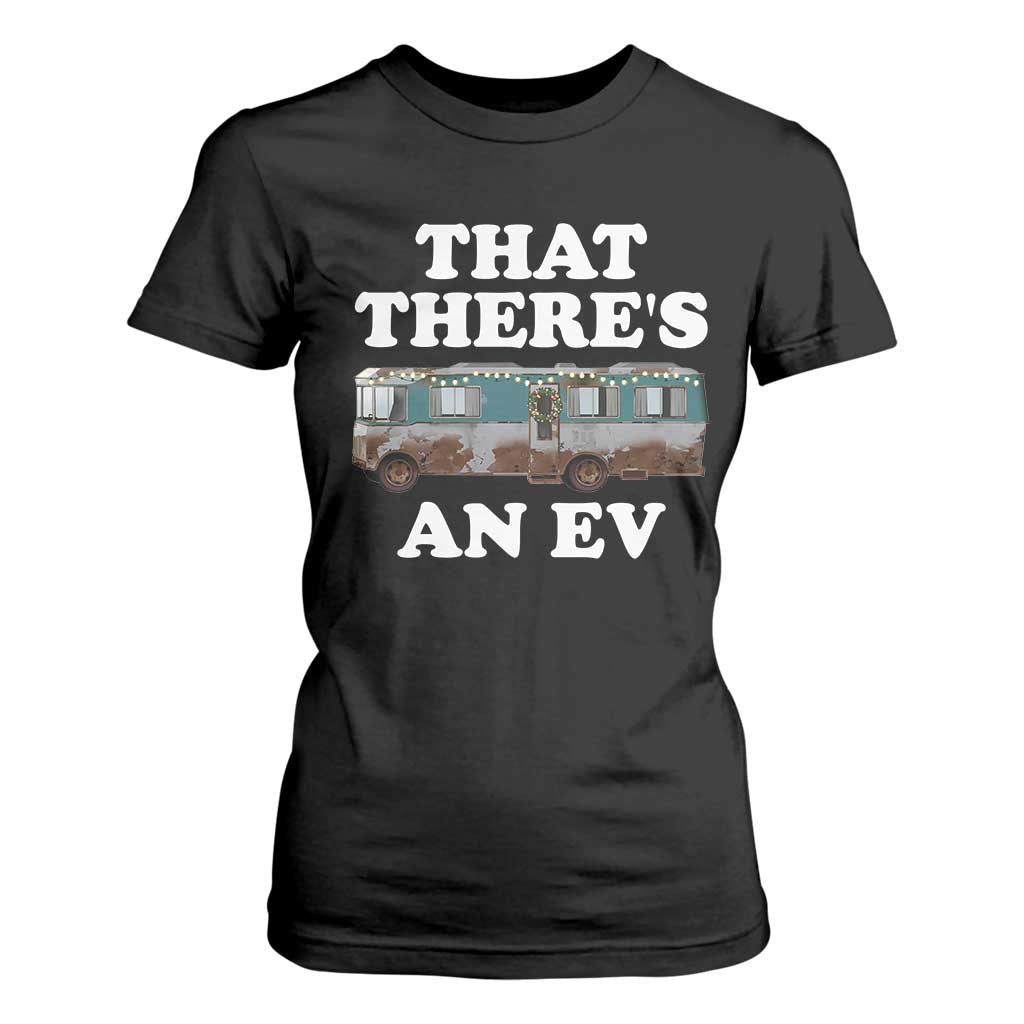 Christmas Movie T Shirt For Women That There's An RV Christmas Vacation Xmas Lights TS10 Black Print Your Wear