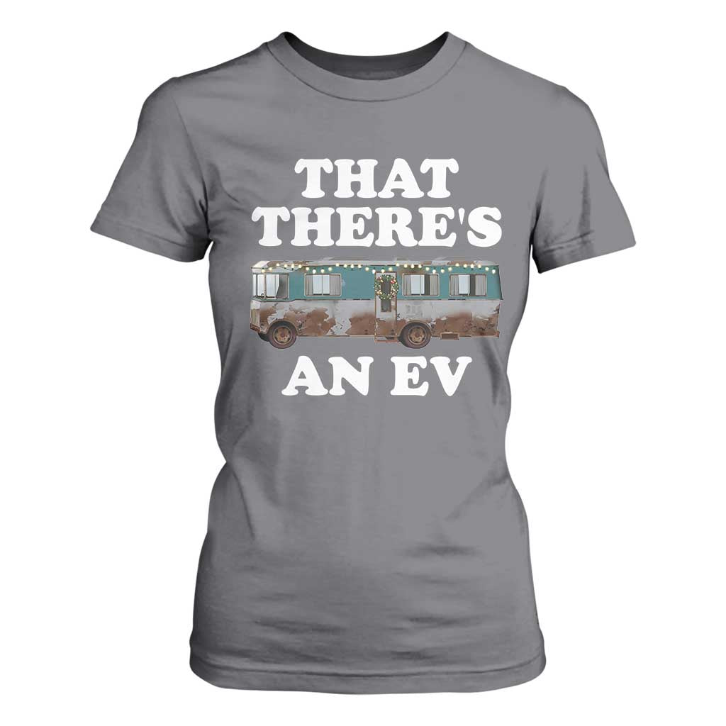 Christmas Movie T Shirt For Women That There's An RV Christmas Vacation Xmas Lights TS10 Charcoal Print Your Wear