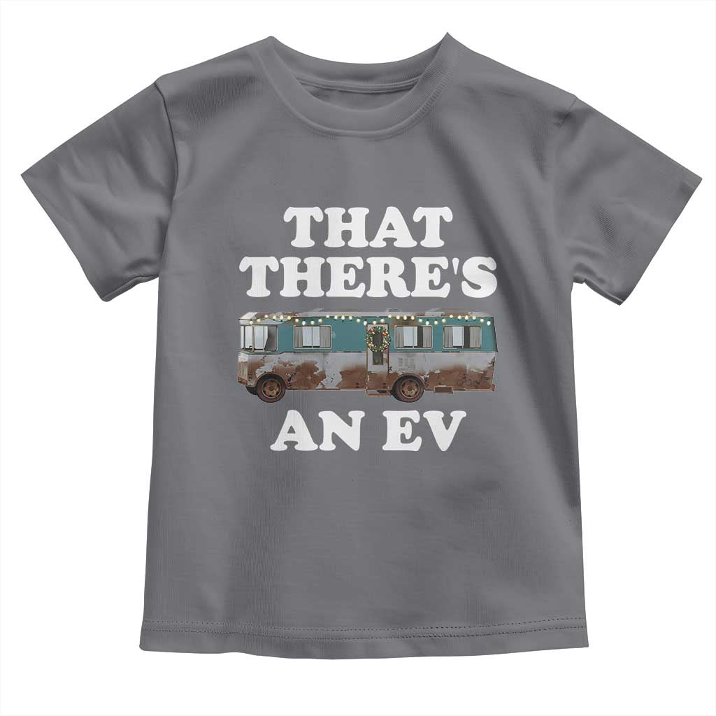 Christmas Movie Toddler T Shirt That There's An RV Christmas Vacation Xmas Lights TS10 Charcoal Print Your Wear