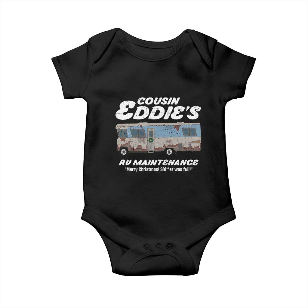 Christmas Movie Baby Onesie That There's An RV Christmas Vacation TS10 Black Print Your Wear
