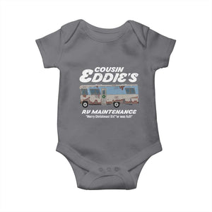 Christmas Movie Baby Onesie That There's An RV Christmas Vacation TS10 Charcoal Print Your Wear