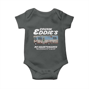 Christmas Movie Baby Onesie That There's An RV Christmas Vacation TS10 Dark Heather Print Your Wear