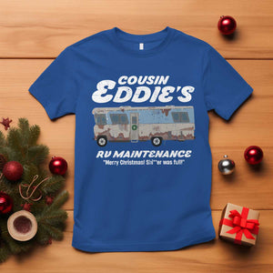 Christmas Movie T Shirt That There's An RV Christmas Vacation TS10 Royal Blue Print Your Wear