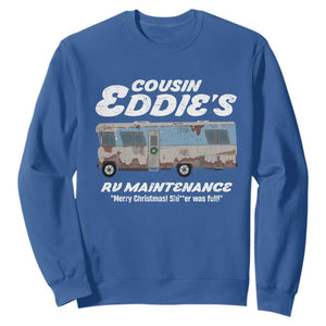 Christmas Movie Sweatshirt That There's An RV Christmas Vacation TS10 Royal Blue Print Your Wear