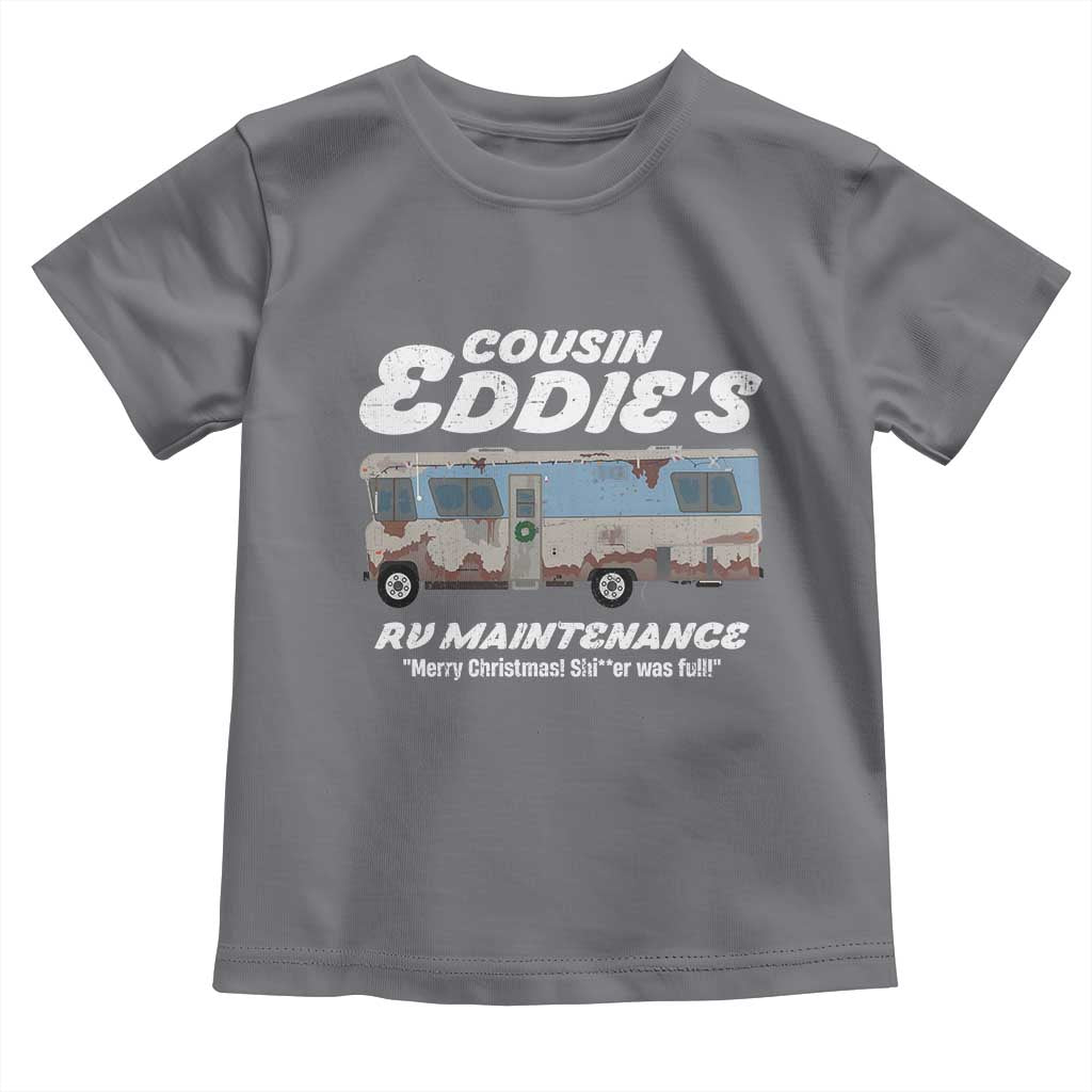 Christmas Movie Toddler T Shirt That There's An RV Christmas Vacation TS10 Charcoal Print Your Wear
