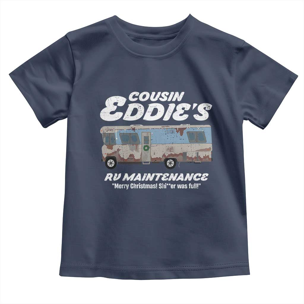 Christmas Movie Toddler T Shirt That There's An RV Christmas Vacation TS10 Navy Print Your Wear