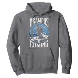 Christmas Krampus Hoodie Krampusnacht Monster Krampus Lover Festive Horror TS10 Charcoal Print Your Wear