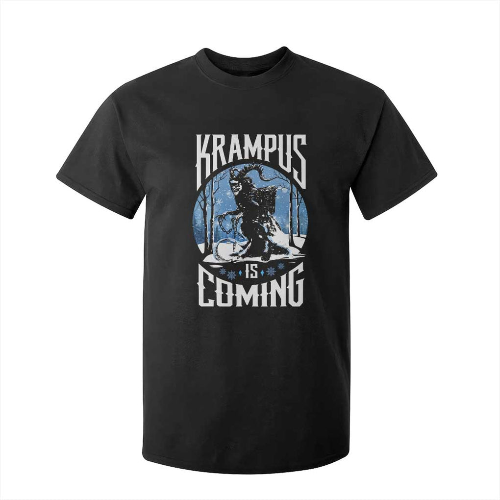 Christmas Krampus T Shirt For Kid Krampusnacht Monster Krampus Lover Festive Horror TS10 Black Print Your Wear