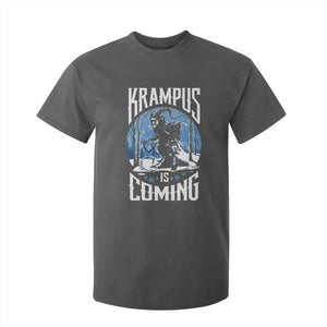 Christmas Krampus T Shirt For Kid Krampusnacht Monster Krampus Lover Festive Horror TS10 Dark Heather Print Your Wear