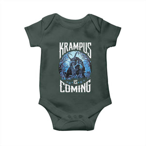 Christmas Krampus Baby Onesie Krampusnacht Monster Krampus Is Coming TS10 Print Your Wear