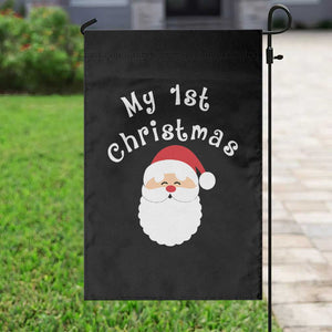 My First Christmas Garden Flag Baby's First Holiday Xmas Santa TS10 Print Your Wear